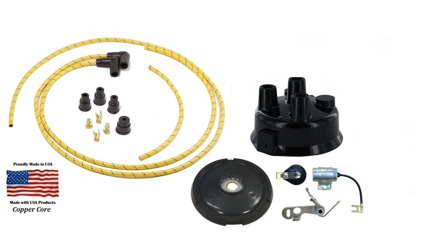 MMTractorParts Distributor Ignition Tune Up Kit John Deere 2 Cyl